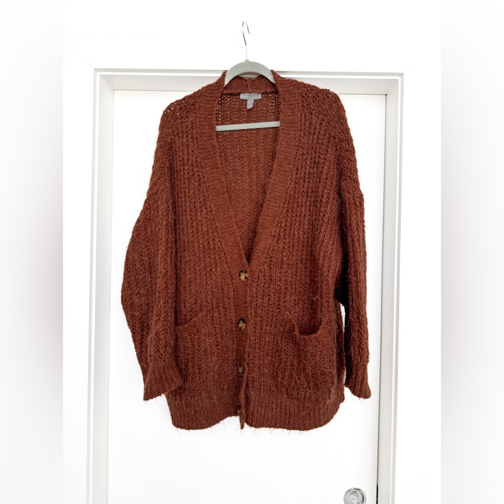 ASOS Extra Fuzzy Grandpa Cardigan